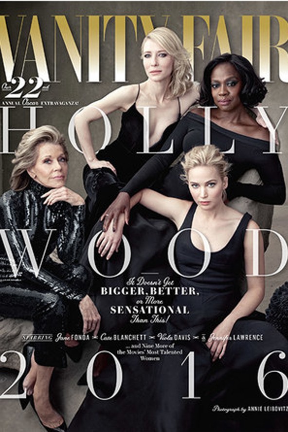 Lenyűgöző címlapon Hollywood női sztárjai