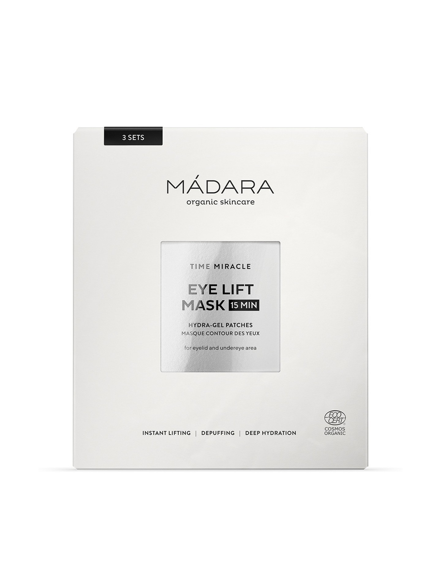 Time Miracle Eye Lift szemmaszk MÁDARA 7990 Ft/csomag