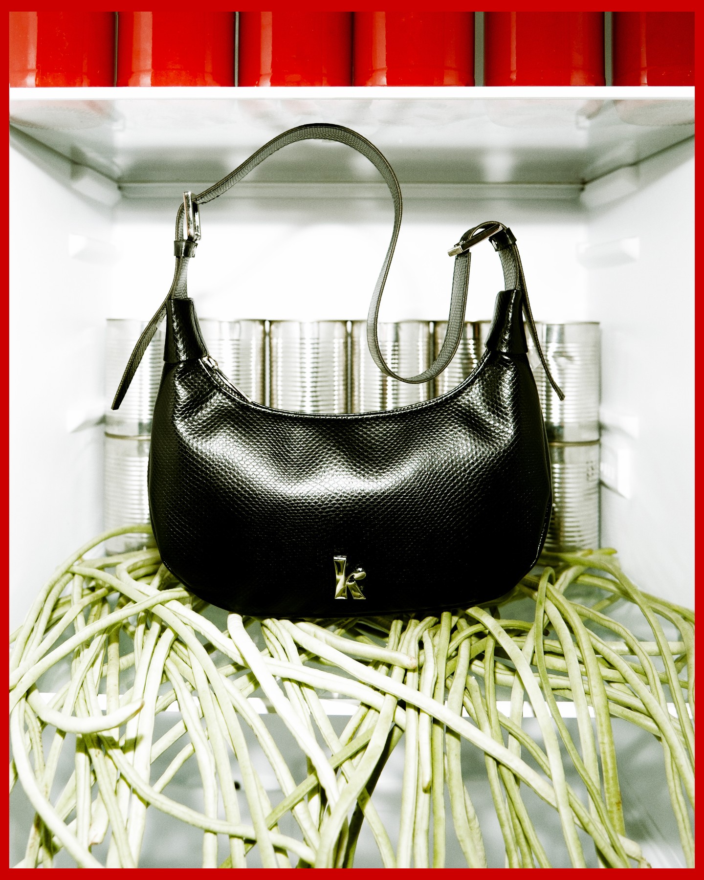 Kamay Ko almabőr Moon Bag