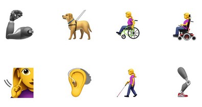 Kerekesszékes lány, vakvezető kutya emojik érkeznek az iPhone-ra!