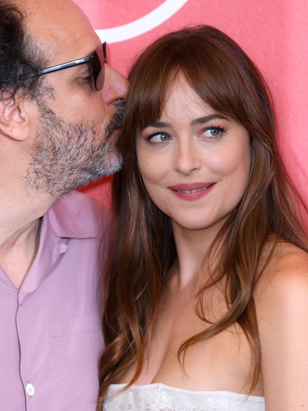 Dakota Johnson és Luca Guadagnino