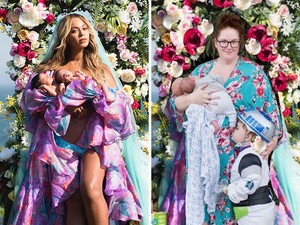 Ezek a szülők kiparodizálták Beyonce ikonikus fotóját!