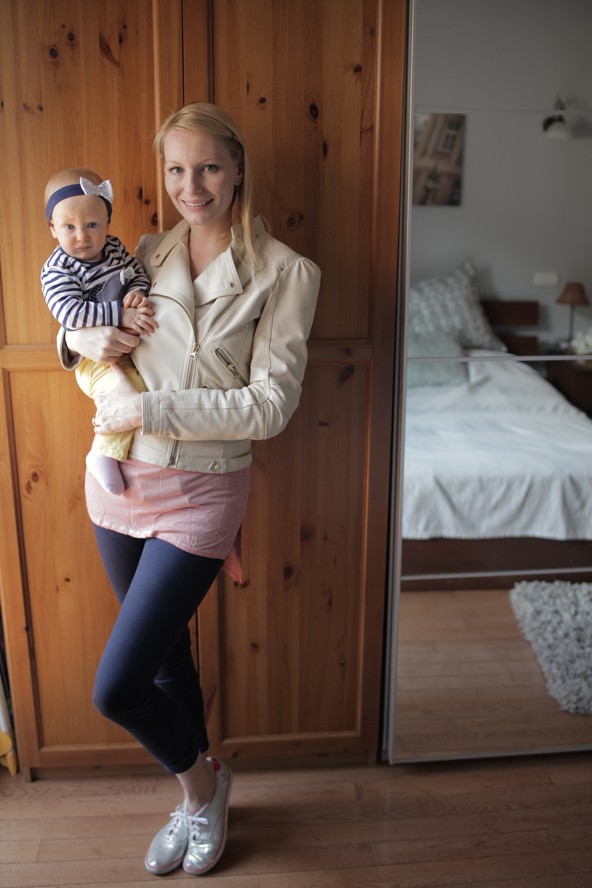 Dr. Bukna Ildikó és Manna cuki tavaszi szettben