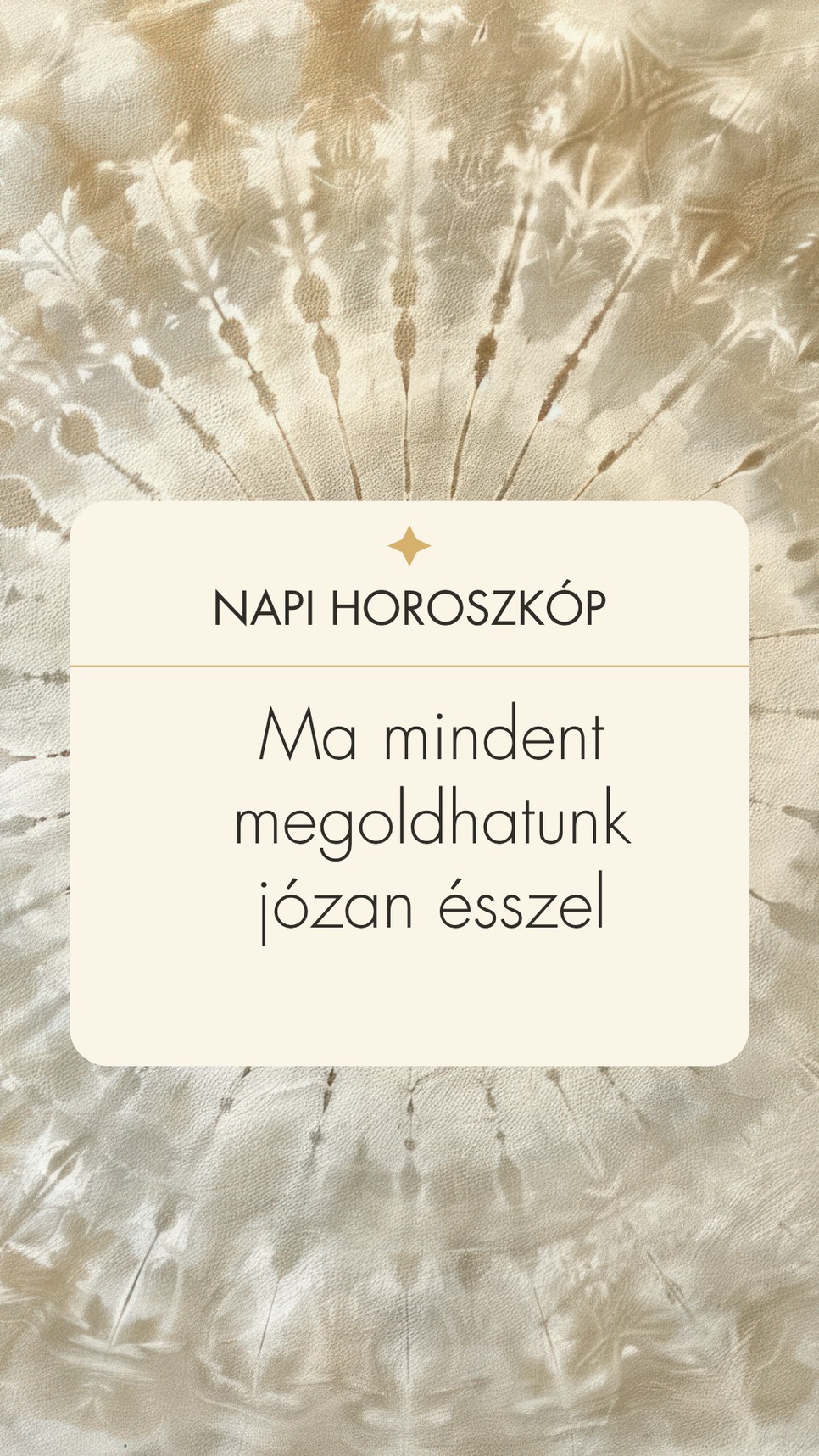 Napi horoszkóp: erre számíthatunk a mai napon