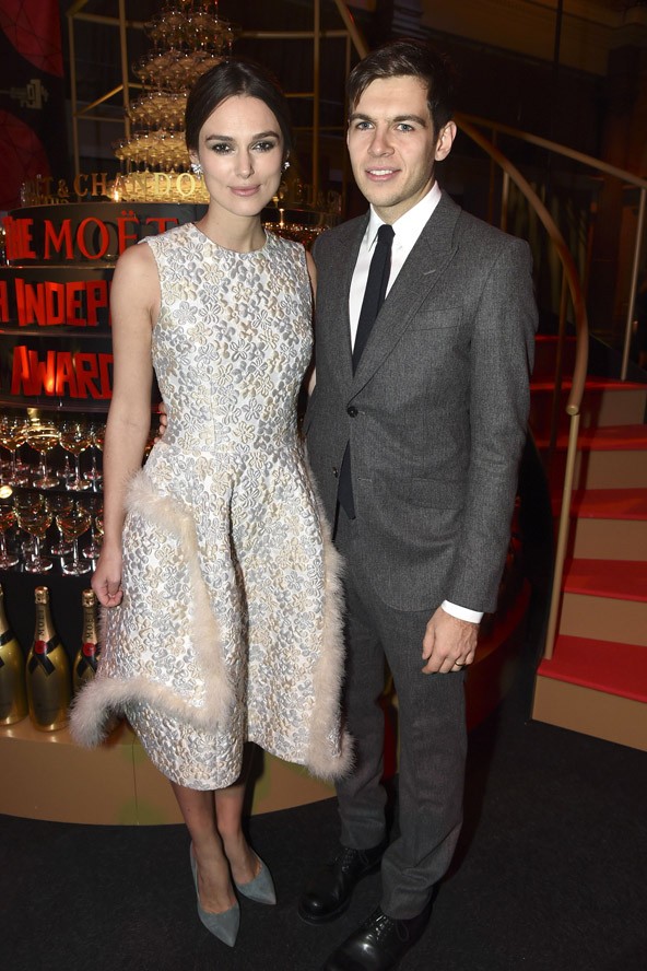 Keira Knightley és James Brighton: biztosa boldog lesz az új év