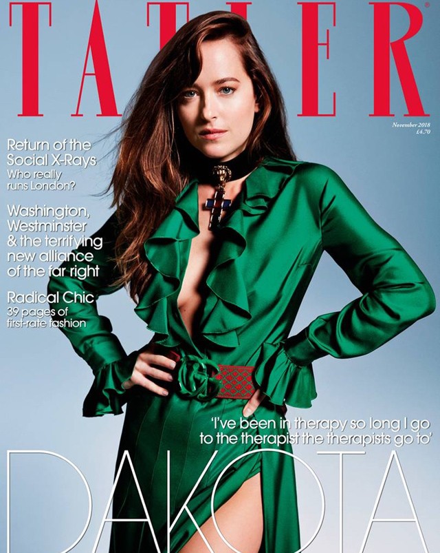 Dakota Johnson a címlapon