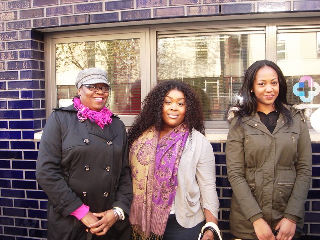 Modellek castingra várakozva