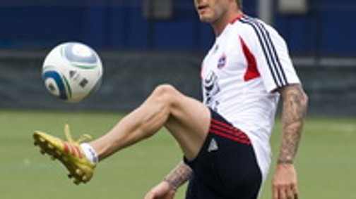 A nap képe: Beckham góllövő cipőjének titka