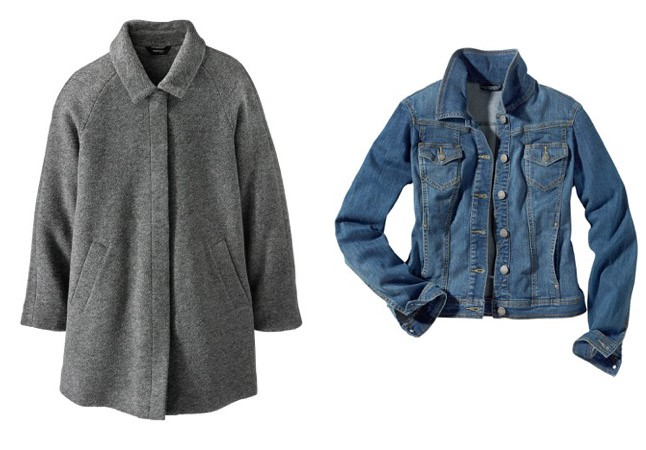 Őszi dzsekik és kabátok plus size módra