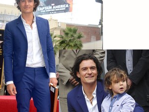 Napi cuki: Orlando Bloom Flynnel közösen veszi át hollywoodi csillagját
