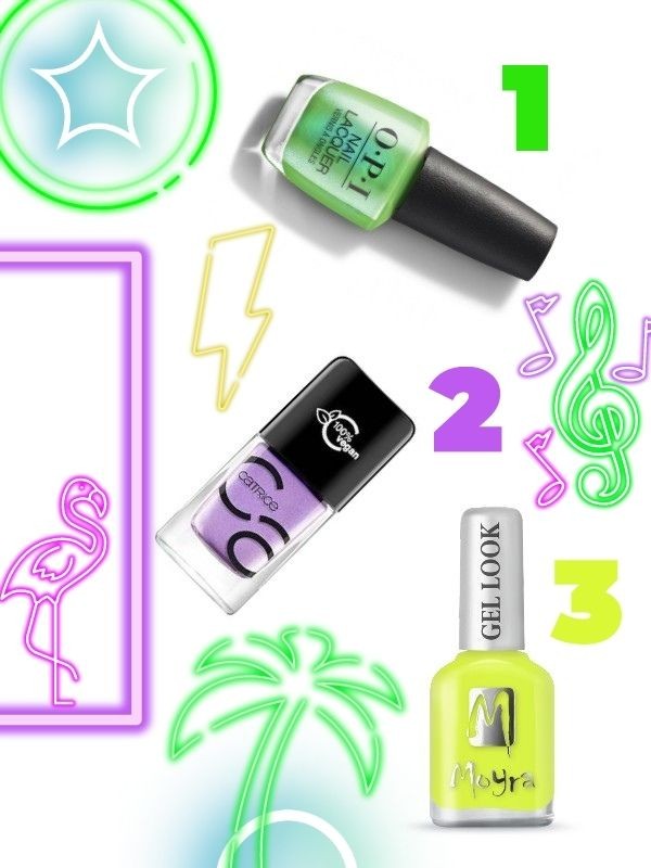 1. Körömlakk (Make Rainbows) OPI 3699 Ft 2. Iconails körömlakk ( I Kinda Lilac You) CATRICE 899 Ft 3. Gel Look körömlakk (Eya) MOYRA 655 Ft