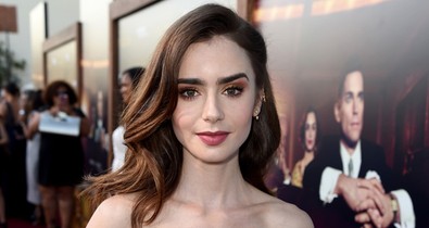 Lily Collins is szőke lett, és igazi bombázó így!