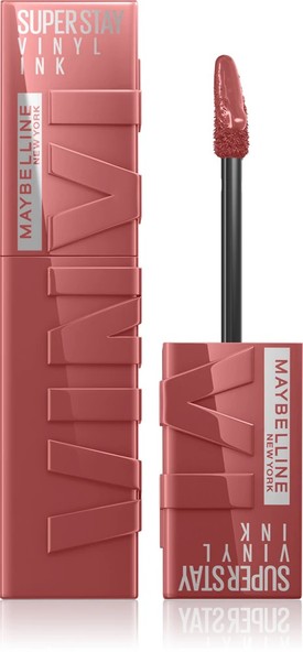 Olyan rúzst keresel, amely tartós, erőteljes színt kölcsönöz az ajkaknak? A Maybelline SuperStay Vinyl Ink folyékony rúzs pontosan ezt nyújtja. Megmutatja, hogy nemcsak a matt, hanem a fényes finish is lehet tartós, anélkül, hogy elkenődne. A SuperStay Vinyl Ink rúzs ajkaidnak kifejező színt biztosít, amely akár 16 órán át is kitart