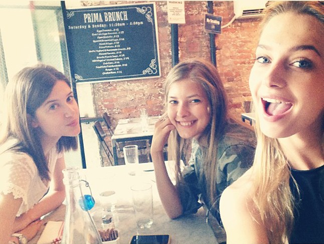 Kata, Heni és Niki New Yorkban