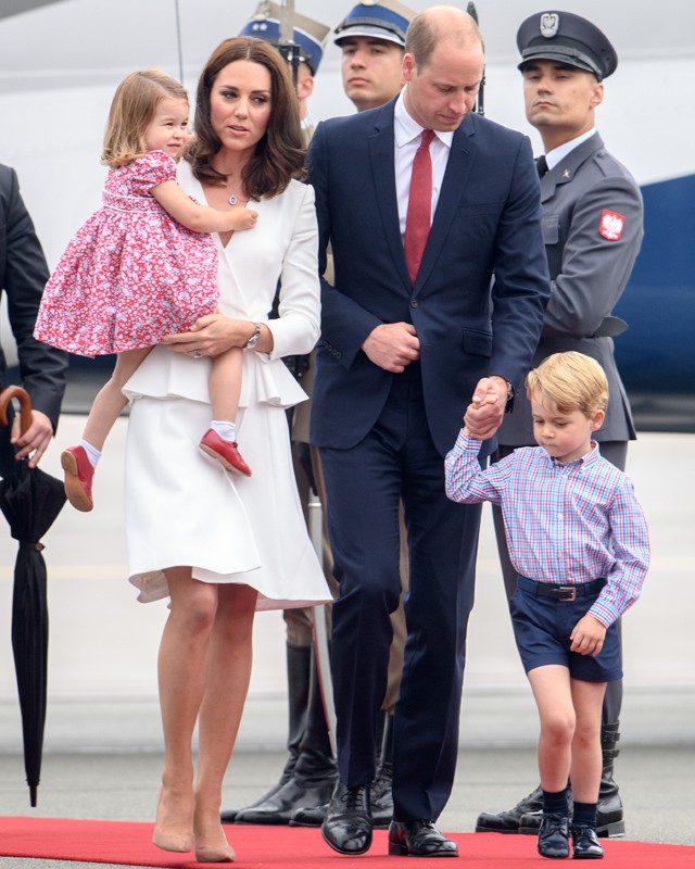 Kate Middleton, Vilmos herceg, Sarolta és György herceg