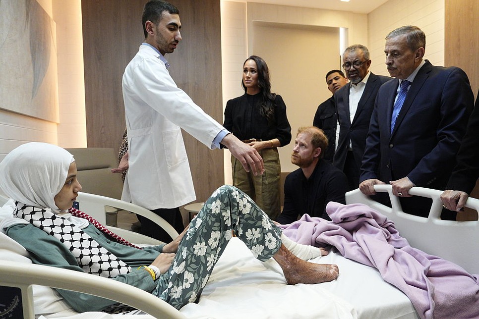 Meghan Markle és Harry herceg menekültekkel találkoztak Jordániában