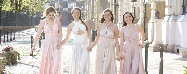 Csak a képzeleted szabhat határt a végtelenül variálható ruhának!