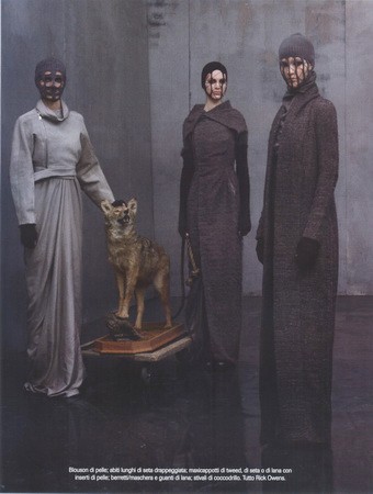 Axente Vanessa 24 oldala az olasz Vogue-ban