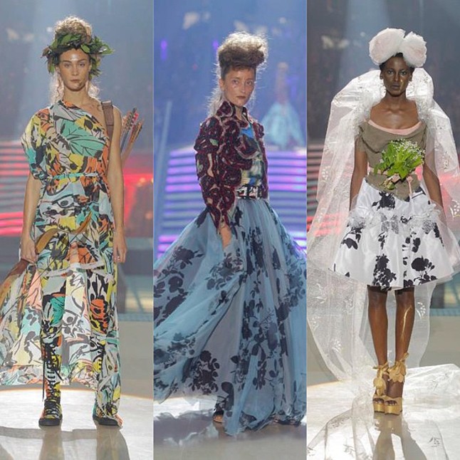 Lenyűgöző Vivienne Westwood Gold Label kollekciónak lehettünk szemtanúi.