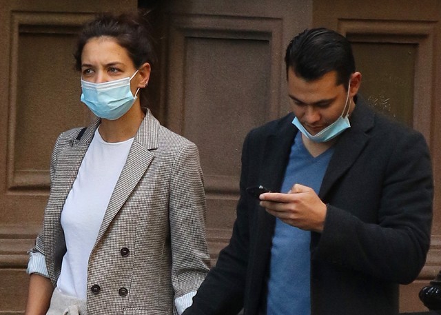 Katie Holmes és pasija New York utcáinak legmenőbb párosa