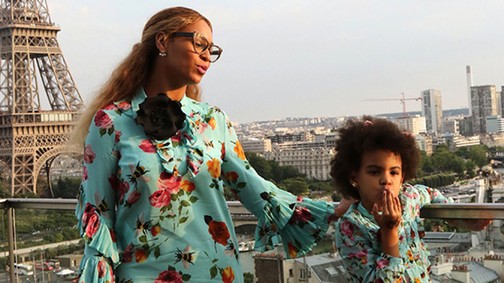 Beyoncé összeöltözött a kislányával és annyira cukik