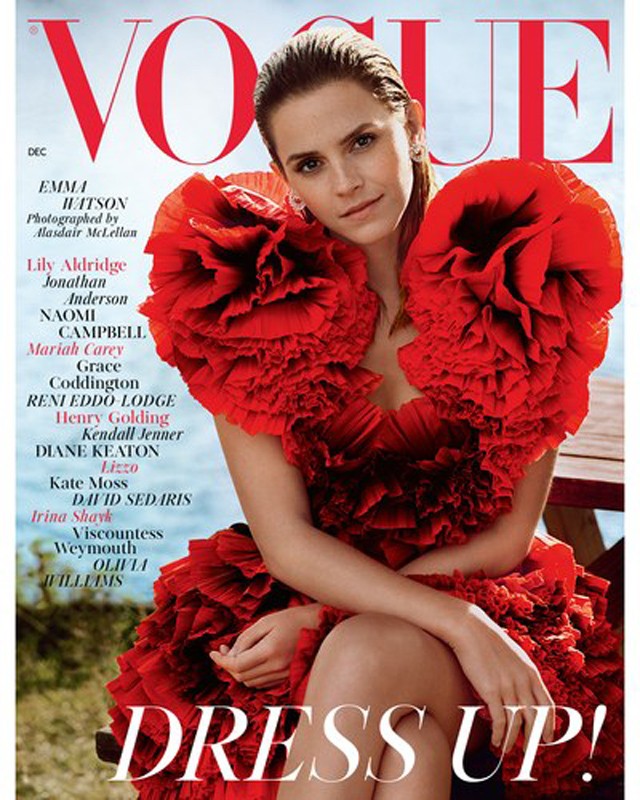 Emma Watson Vogue december