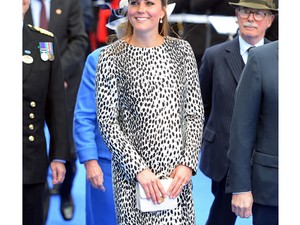 Kate Middleton dalmatapöttyökben keresztelt