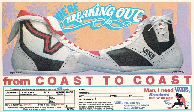 Sportcipő nem csak deszkásoknak - a Vans 50 éves lett