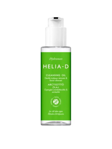 ​​Az új Hydramax arctisztító olaj hatékonyan távolítja el az arcbőrről a sminket, frissítő és nyugtató hatású. Hidratálja az arcbőrt anélkül, hogy kellemetlen, feszülő érzést okozna, így az bőr lágy és rugalmas tapintású lesz. - Hydramax arctisztító olaj HELIA-D 3499 Ft/110 ml (31,8 Ft/1 ml)