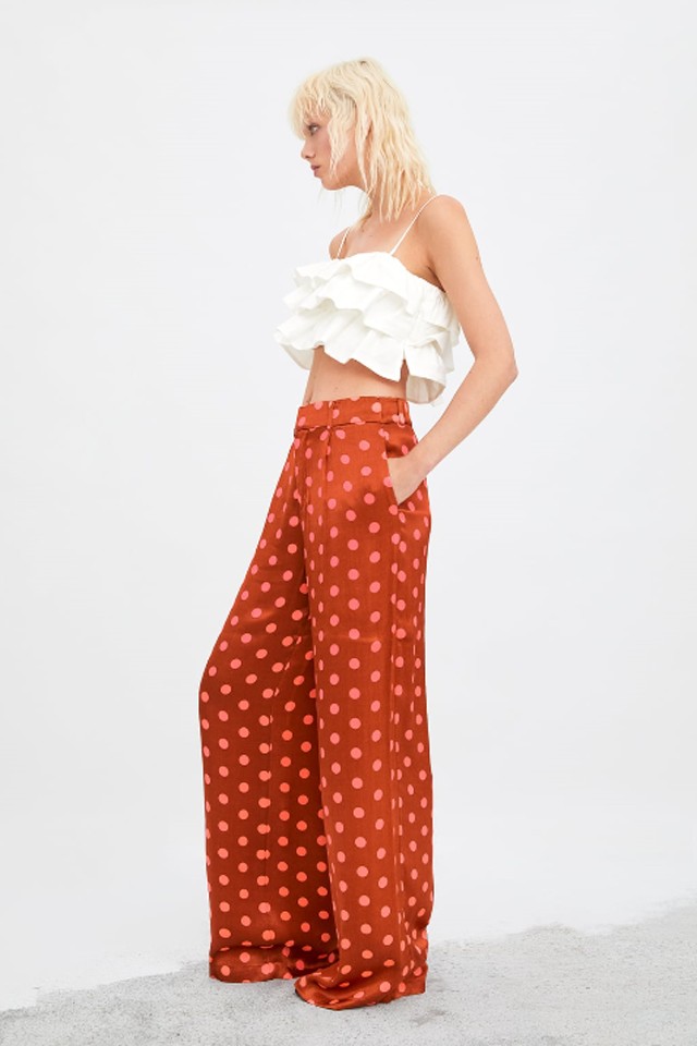 Bőszárú nadrág ZARA 9995 Ft