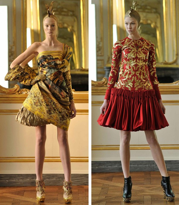 A 2010 ősz-téli McQueen kollekció már befejezetlen maradt, 16 kreáció készült el belőle. A párizsi divathéten zárt körben mutatták be.