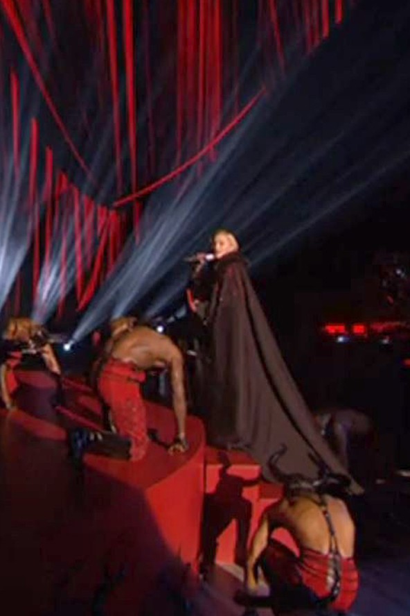 Madonna egy pillanattal a nagy esése előtt