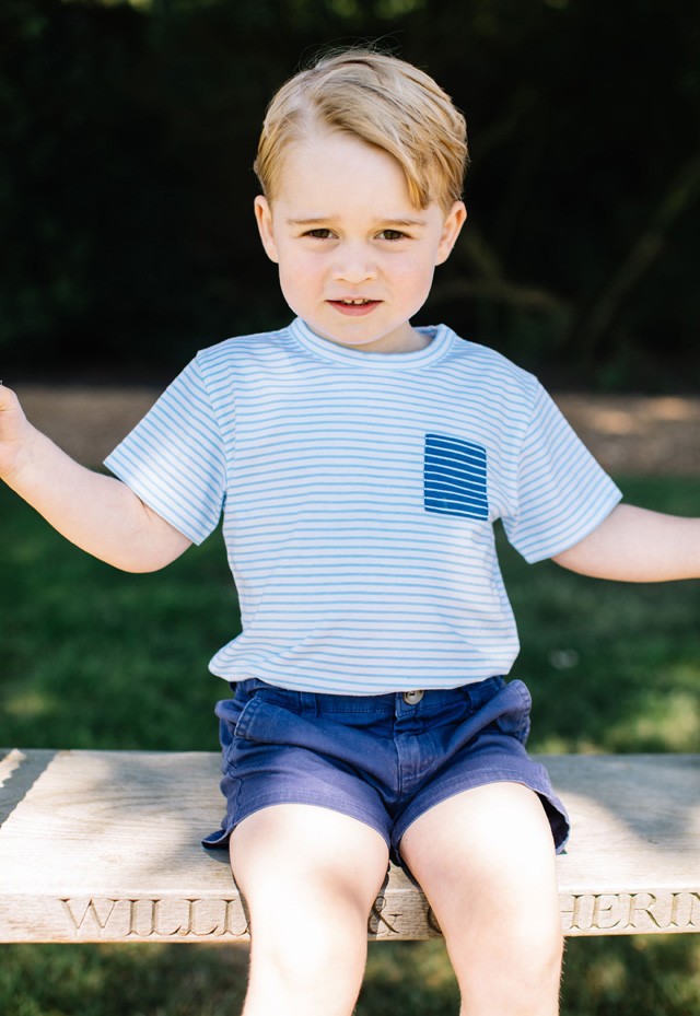 györgy herceg, fotók, herceg, angol királyi család, születésnap, új képek