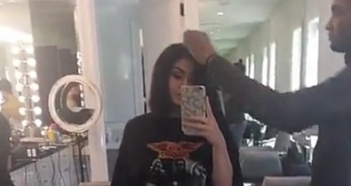 Kylie Jenner levágta az összes haját!