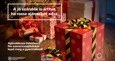 A szerencsejáték nem gyerekjáték - Ajándékozz felelősen! (x)