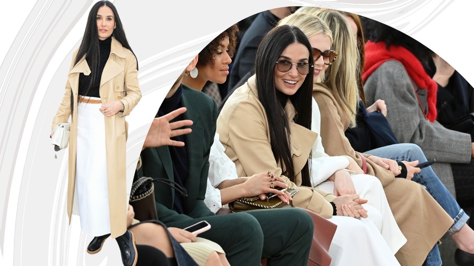 Demi Moore extra hosszú haja valósággal tökéletes