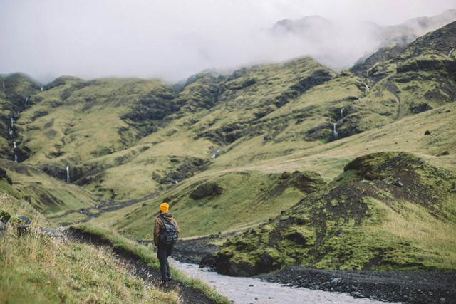  IZLAND, úton Seljavallalaug felé