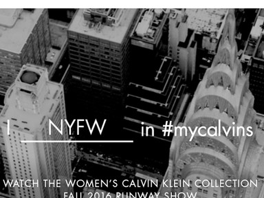 Nézd élőben itt a Calvin Klein 2016-os ősz-téli bemutatóját