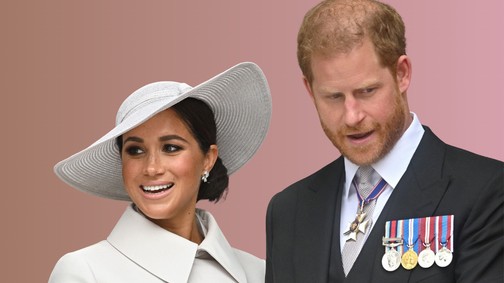 Meghan Markle combig felvágott ruhában indult bulizni, Harry herceggel azonnal ellopták a show-t