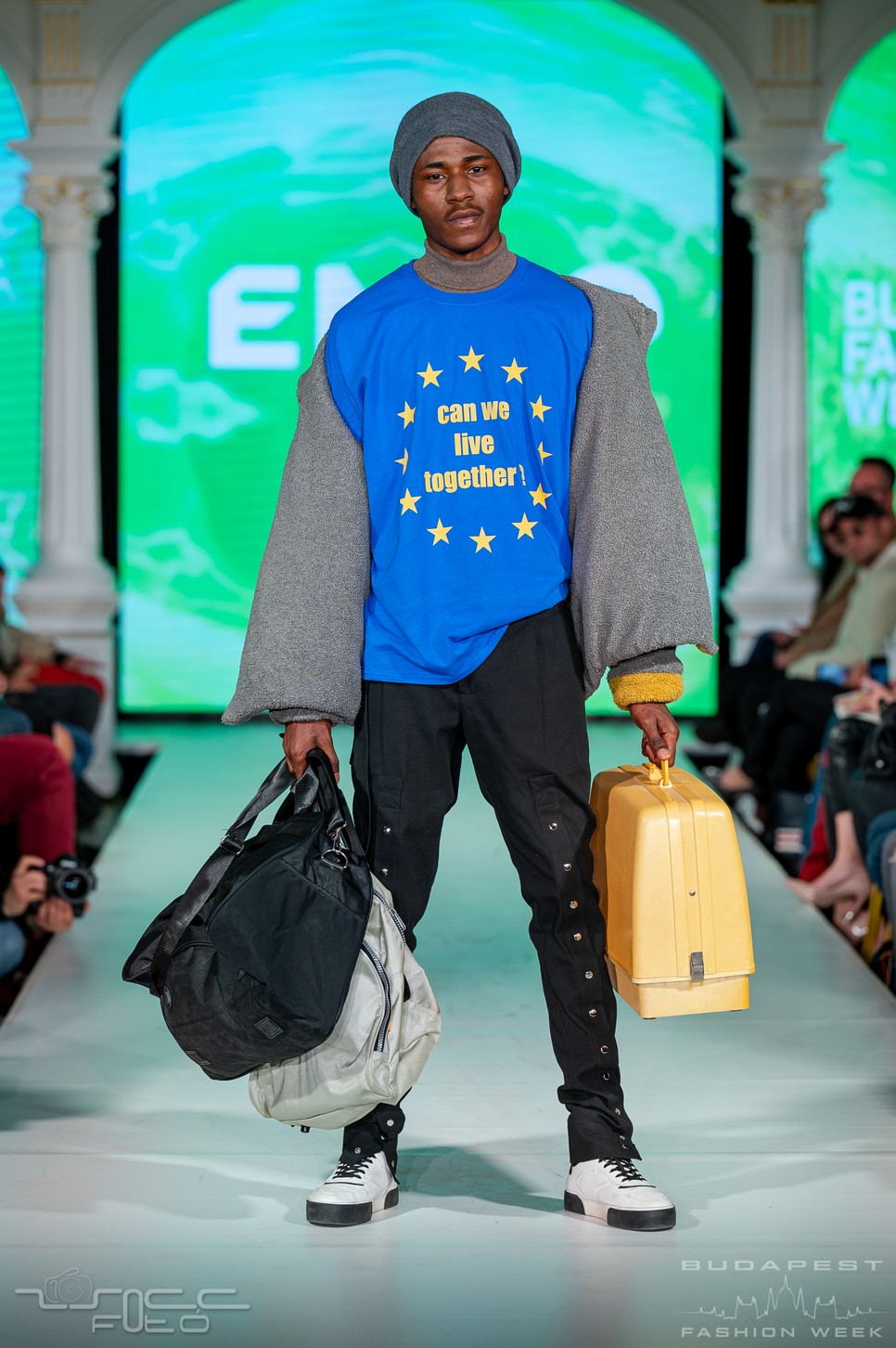 Az Ukrajnából érkező Enno bemutatója hatalmas sikert aratott a Budapest Fashion Weeken