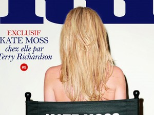 40 évesen megint pucér címlappal jelentkezett Kate Moss