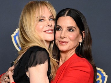 Sandra Bullock és Nicole Kidman felszántották a vörös szőnyeget, csak úgy ragyogtak egymás mellett