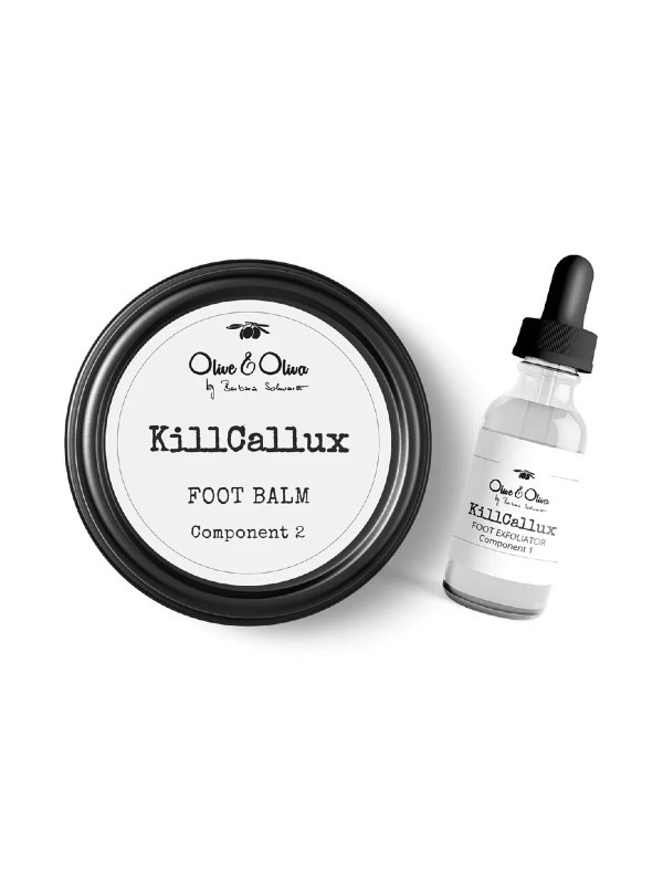 KillCallux mélyhámlasztó gél és ápoló vaj duó OLIVE & OLIVA 8990 Ft