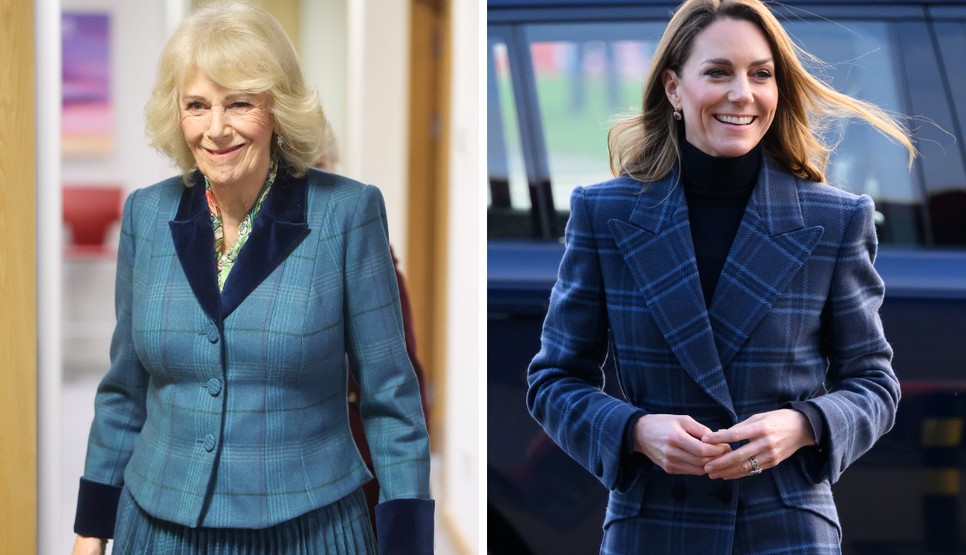 Kamilla királyné és Katalin hercegné összeöltöztek