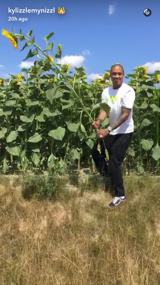 Balatoni stég, napraforgók - Kylie Jenner ezt látta Magyarországból