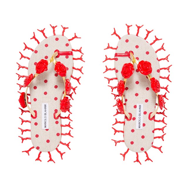 High fashion ihlette flip-floppok