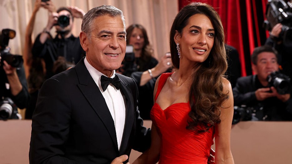 Amal Clooney és George Clooney között csak úgy izzott a levegő