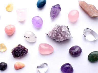 Válassz egy ásványt, és a színe elárulja majd, milyen életterületed van bajban