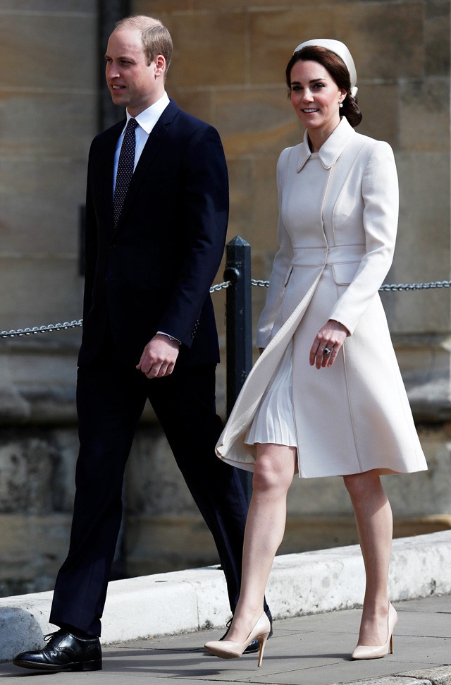 Kate Middleton és Vilmos herceg a húsvéti ünnepi szertartásra mennek