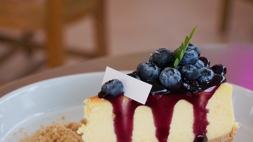 Ez az áfonyás sajttorta mindent visz